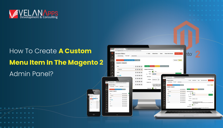 How to create a custom menu Item in the Magento 2 Admin Panel