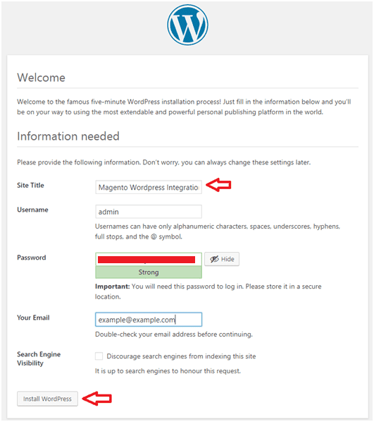 Integrate Magento 2 and WordPress Blog 4